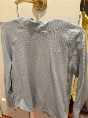 moodytiger Light Blue Waffle Knit Pullover
